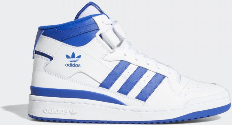 adidas Originals Forum Mid Schoenen Cloud White/Royal Blue/Cloud White Dames