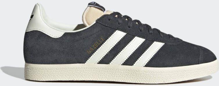 Adidas Gazelle sneaker van suè, de met leren details