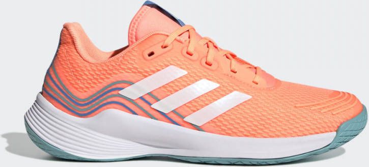 Roze discount adidas hockeyschoenen