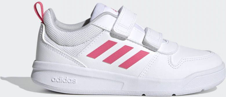 Adidas Tensaur Schoenen Cloud White/Real Pink/Cloud White