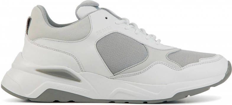 Nubikk Dusk Marine nubuck sneakers wit/grijs