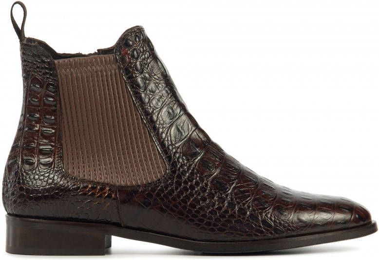 Pertini Dames Leren Enkellaarsjes