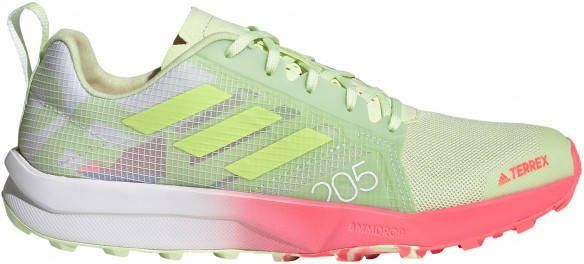 adidas Terrex Women's Terrex Speed Flow Trailrunningschoenen groen/grijs/wit