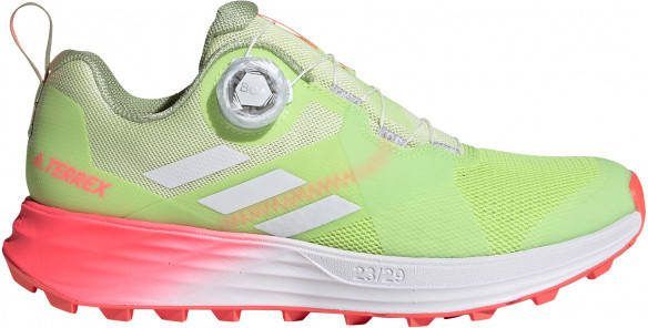 adidas Terrex Women's Terrex Two BOA Trailrunningschoenen groen