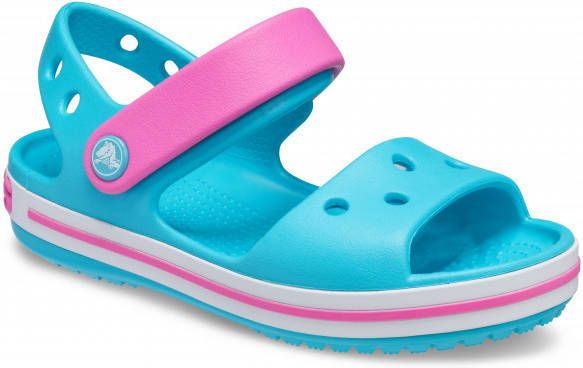 Crocs Kids Crocband Sandal Sandalen, turkoois/roze
