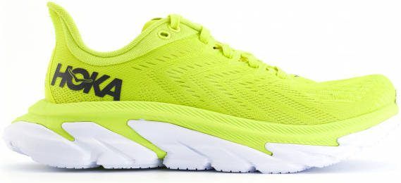 HOKA Women's Clifton Edge Runningschoenen groen/wit