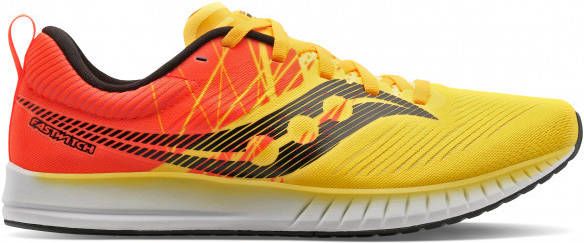 Saucony Women's Fastwitch 9 Runningschoenen oranje/rood/grijs