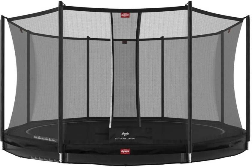BERG Trampoline Favorit Inground(incl. veiligheidsnet comfort) 380 cm Zwart