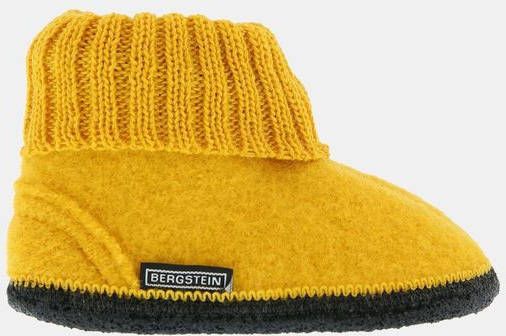 Bergstein Cozy pantoffel okergeel kids