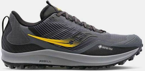 Saucony Peregrine 12 Gore Tex Trailschoen Grijs