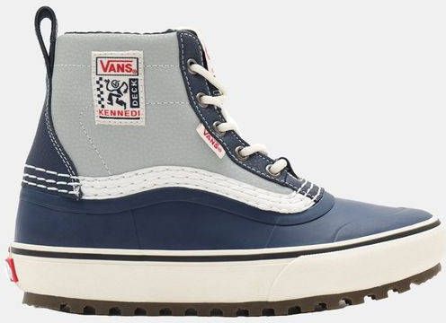 Vans UA Standard Mid Snow Mte Dames Schoen Donkerblauw/Lichtgrijs
