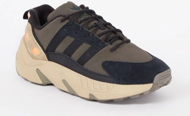 Adidas ZX 22 Boost sneaker met suè, de details