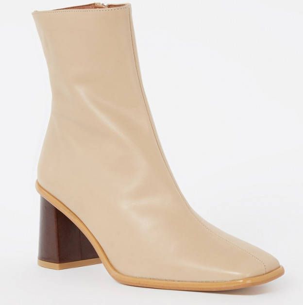 ALOHAS West Cape Vintage enkellaarsje van leer