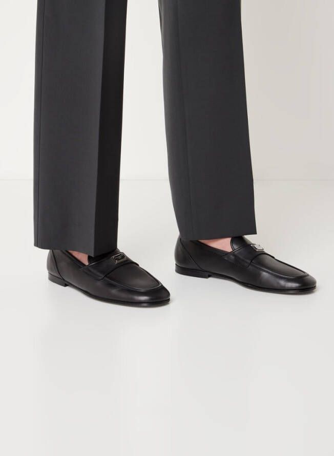 Dolce & Gabbana Instappers & Slip ons Zwart Heren