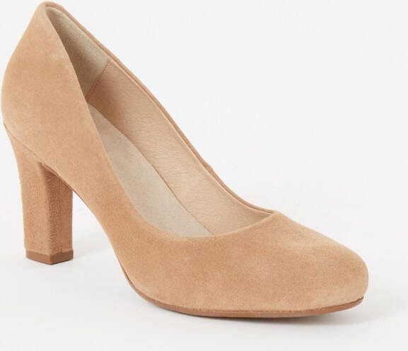 Dune London Ashen pump van suè, de