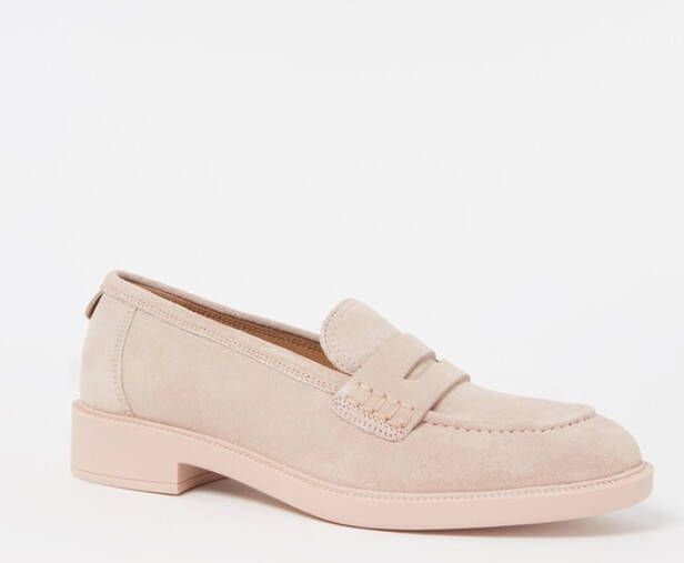 Dune London Gazelles loafer van suè, de