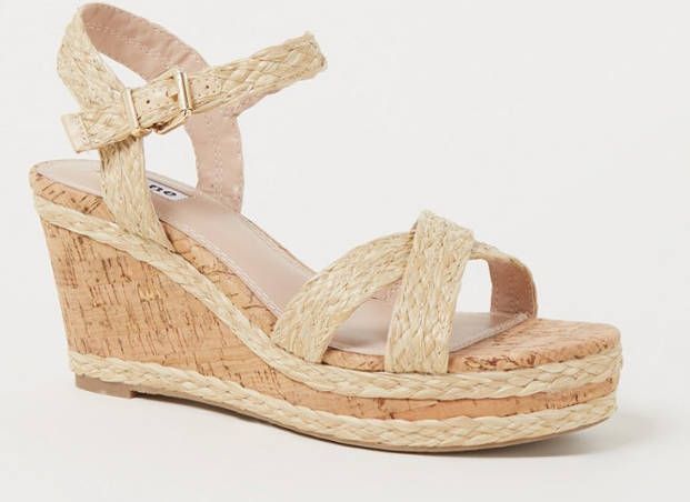 Dune London Kelisa sleehak met gevlochten details