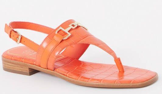 Dune London Lexley sandaal van leer