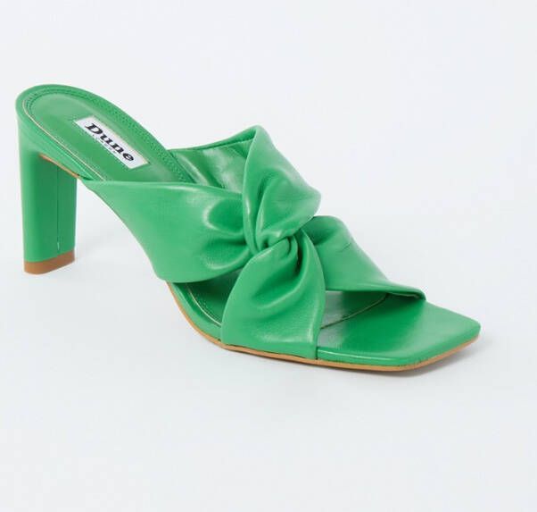 Dune London Magnet muiltje van leer