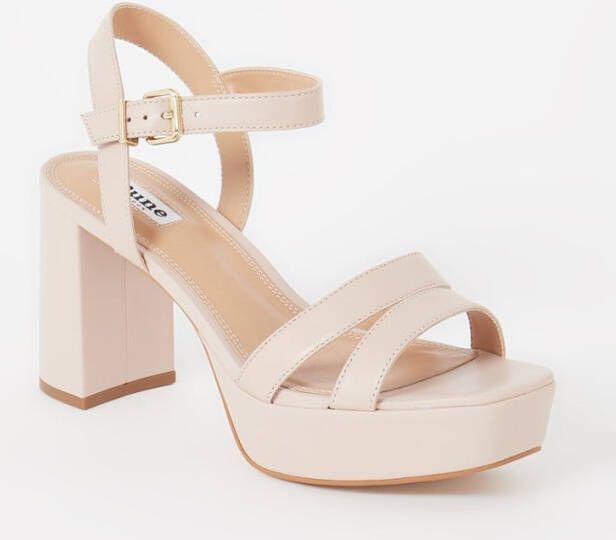 Dune London MOLTEN MID HEEL PLATFORM SAN