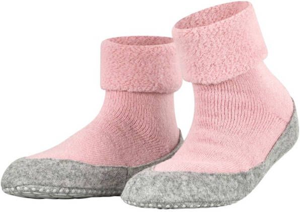 Falke Cosyshoe huissokken in wolblend met anti slip