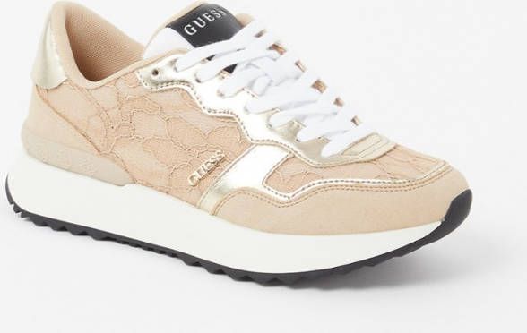 Guess Vinnna sneakers met bloemenprint