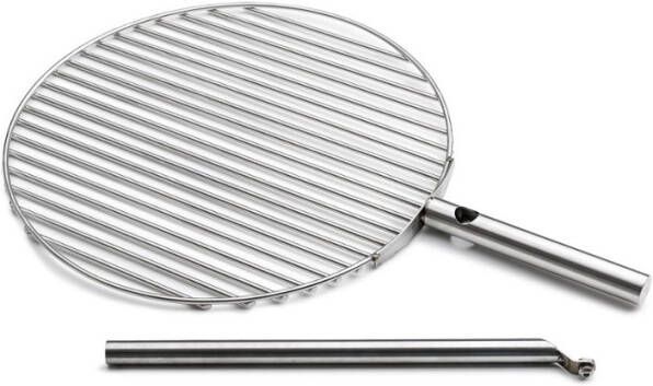 Höfats Triple Haard Grillrooster Ø 45 Cm Zilver