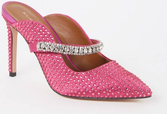 Kurt Geiger Duke Crystal muiltje met strass