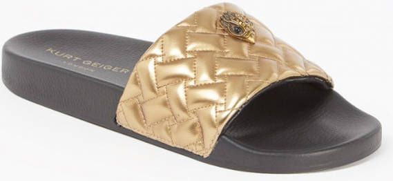 Kurt Geiger Meena Eagle quilted slipper