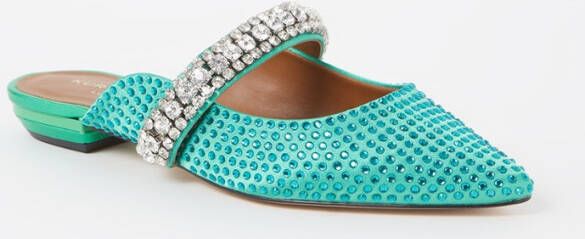Kurt Geiger Princely Crystals muiltje met strass