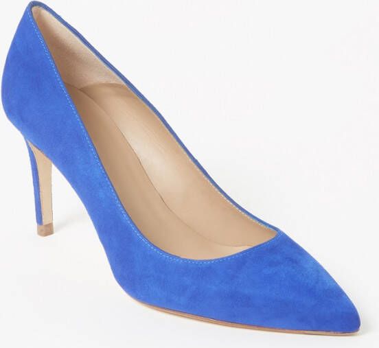 L.K.Bennett L K Bennett Floret pump van suède