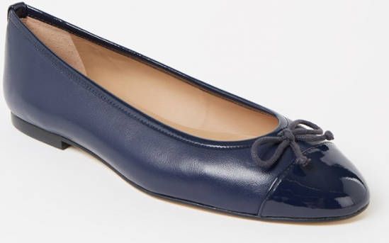 L.K.Bennett L K Bennett Kara ballerina van leer