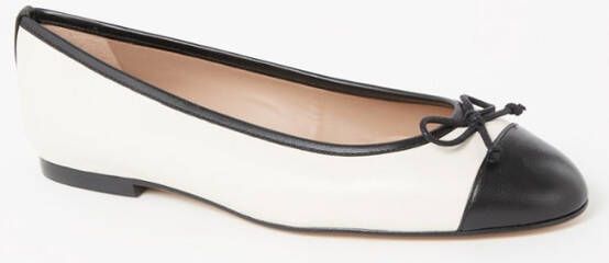 L.K.Bennett L K Bennett Kara ballerina van leer