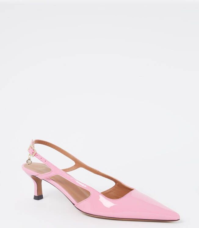 Maje Fayna slingback van lakleer