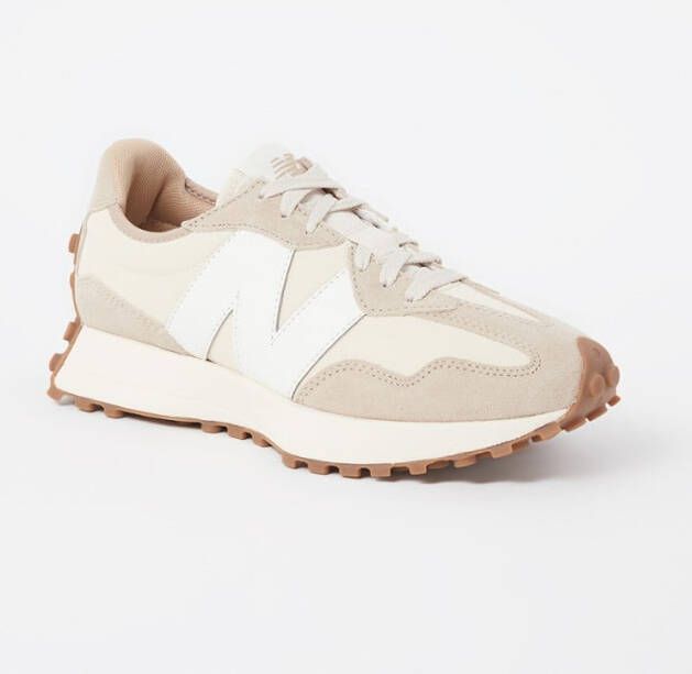 New Balance 327 sneaker met suè, de details