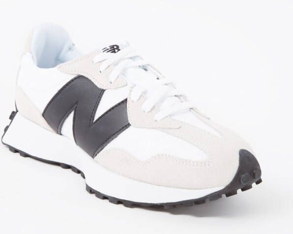 New Balance 327 sneaker met suè, de details