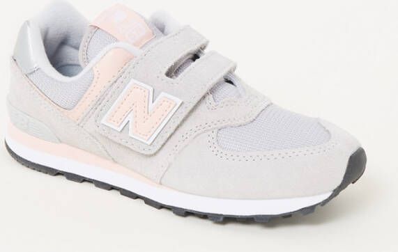 New Balance 574 sneaker met su&#xE8, de details