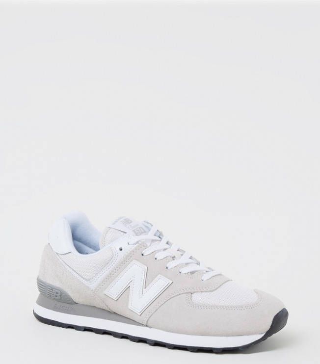 New Balance 574 sneaker met su&#xE8, de details