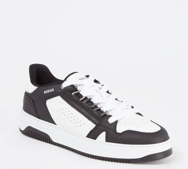 Nubikk Basket Buxton kalfsleer met kalfssuè, de details