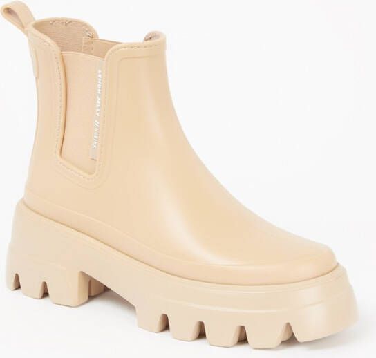 Nubikk Flore Lemon regenlaars van rubber