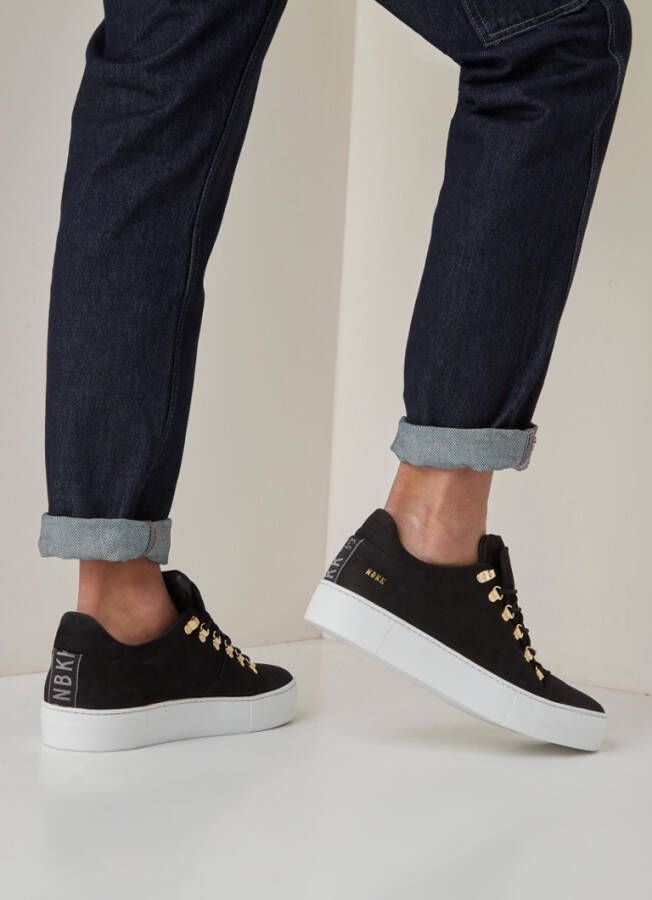 Nubikk Zwarte Lage Sneakers Jagger Classic Ii