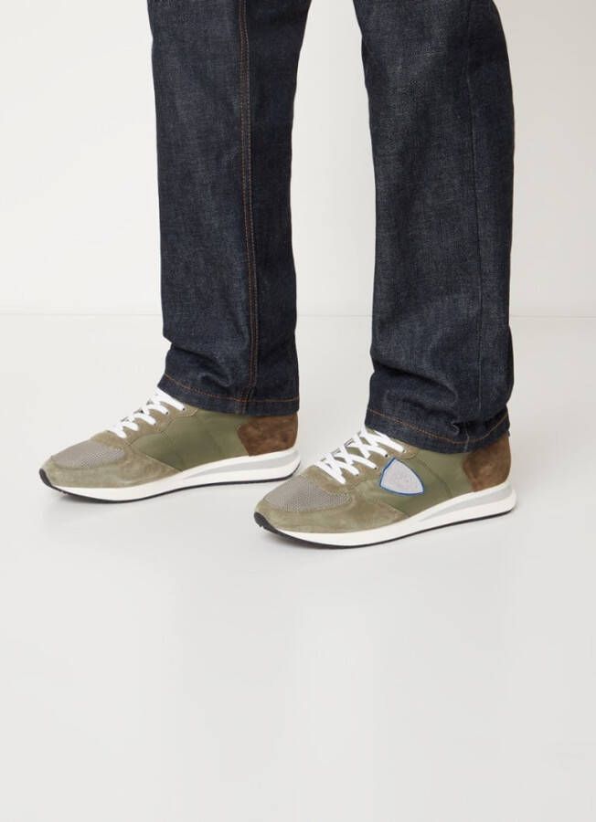 Philippe Model Sneakers Running Trpx , Groen, Heren