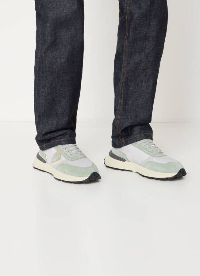 Philippe Model Sneaker met details van su&#xE8, de