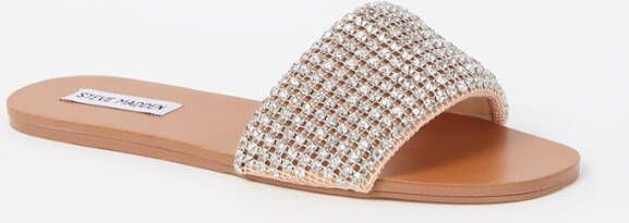 Steve Madden Heather slippers met strass