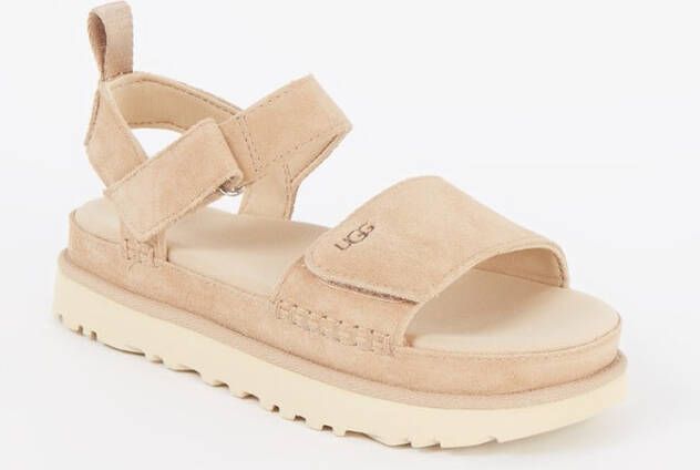 Ugg Goldenstar sandaal van suè, de