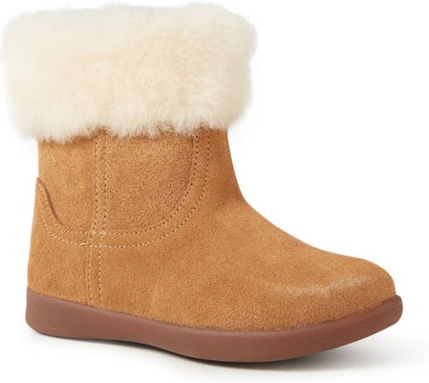 Ugg Jorie II enkellaarsje van su&#xE8, de en schapenvacht