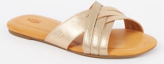 Ugg Kenleigh slippers van leer
