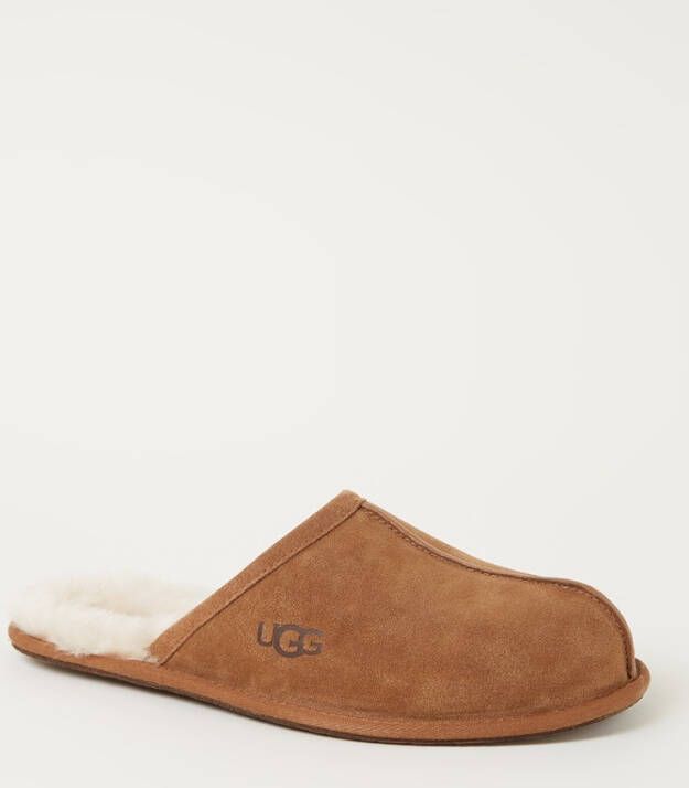 Ugg Scuff pantoffel van su&#xE8, de met schapenvacht