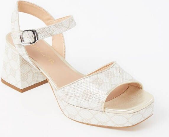 Unisa Ney sandalette van leer