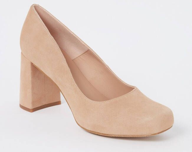 Unisa Nuntu pump van suè, de